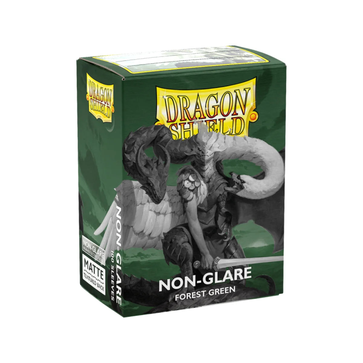 Dragon Shield Standard Matte Non-Glare Forest Green Sleeves