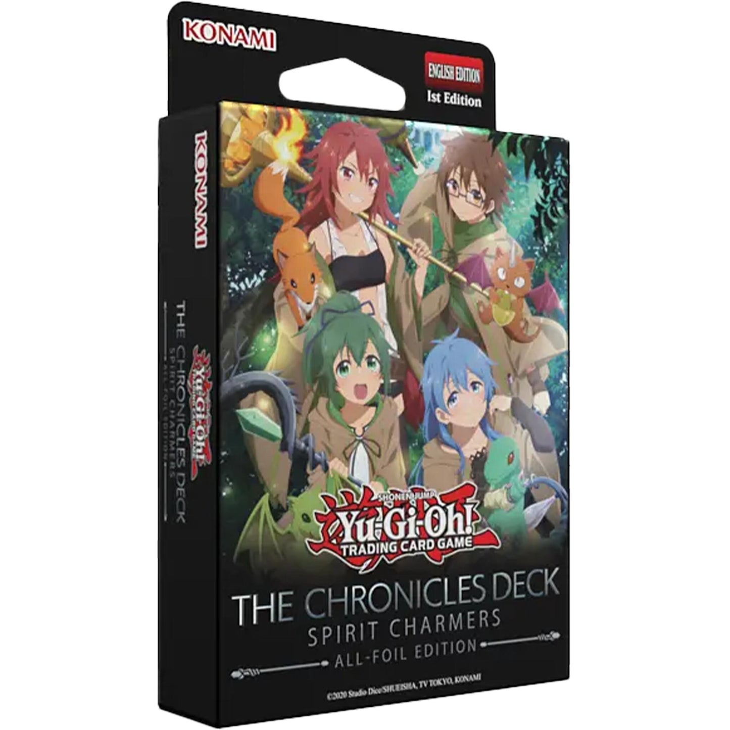 Image for THE CHRONICLES DECK: Spirit Charmers (All-Foil Edition) Deck - YuGiOh