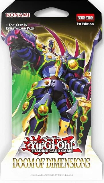 Image for Doom of Dimensions Sleeved Booster Pack - YuGiOh