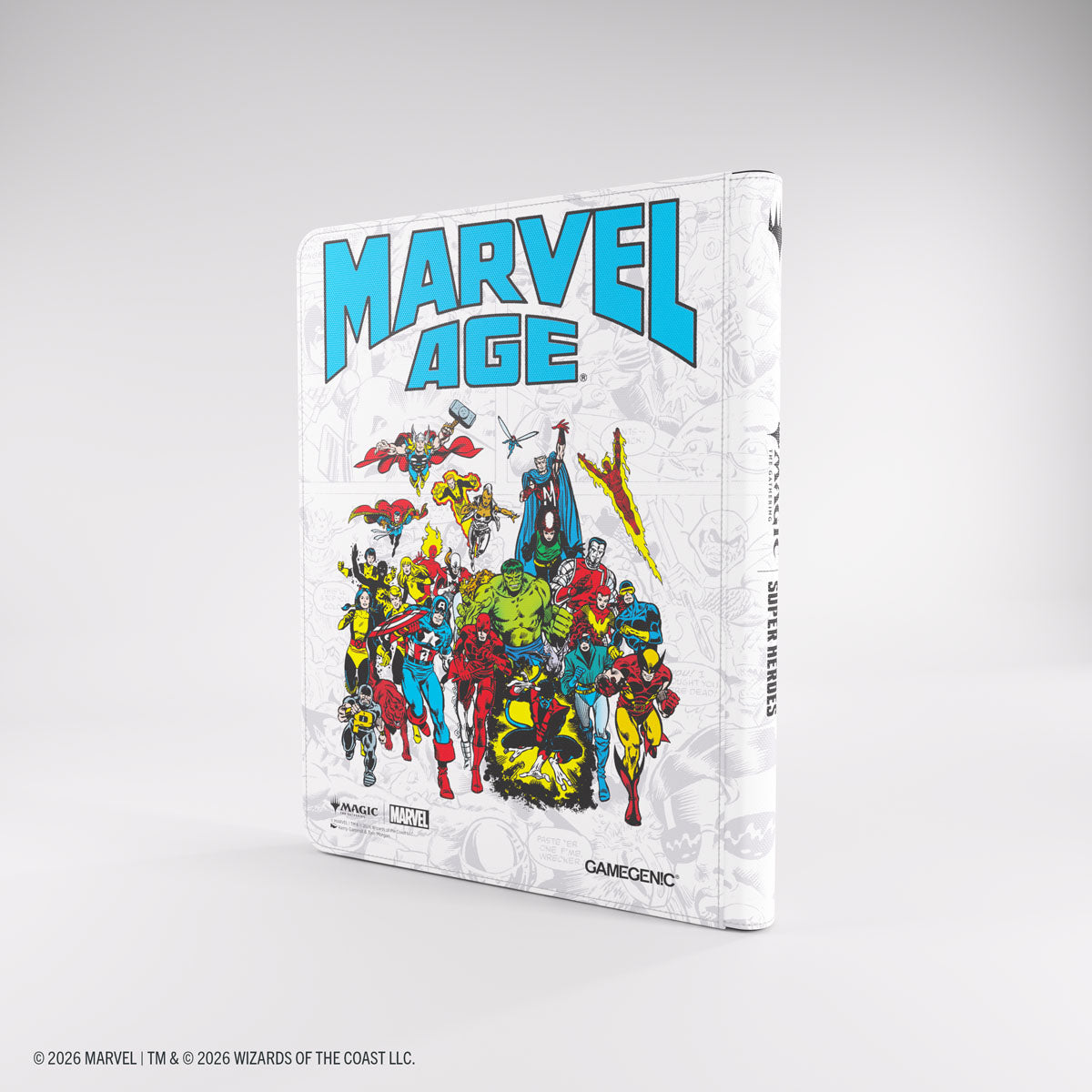 Gamegenic Magic: The Gathering Marvel Super Heroes Zip-Up Album 18-Pocket