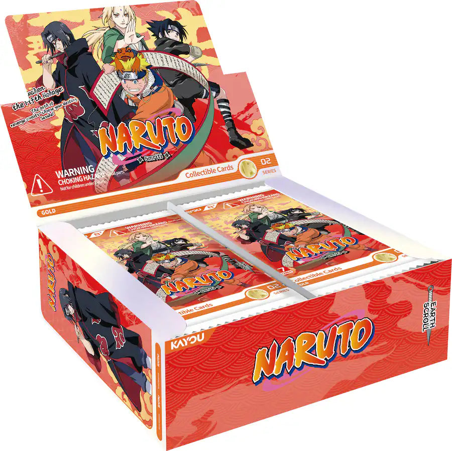 Naruto-Smriti Collectible Cards Booster Box (20 Pk) - Earth Scroll 2