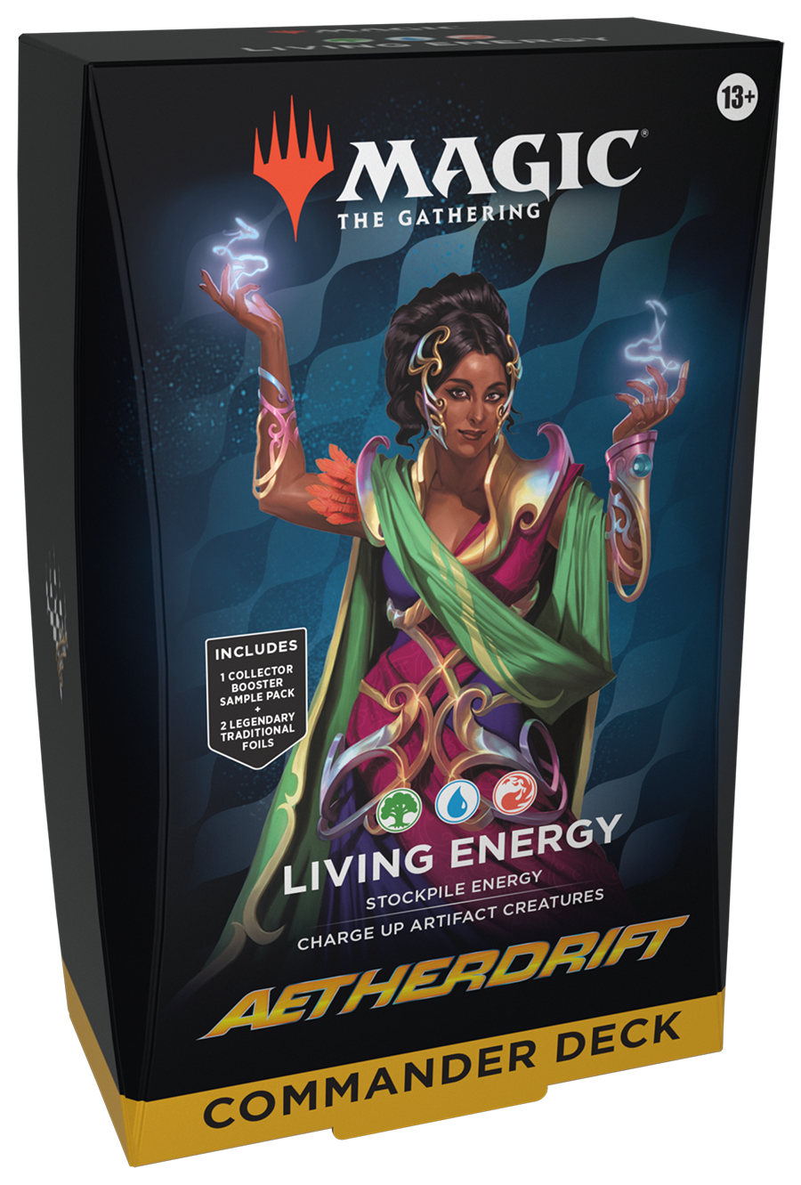 Magic The Gathering Aetherdrift Commander Deck - Living Energy(DRC)