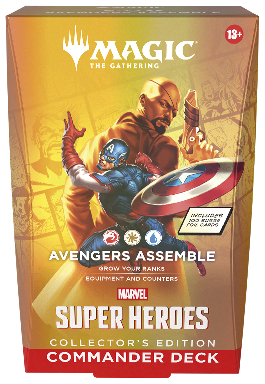Magic: The Gathering Marvel Super Heroes Collector Edition Commander Deck - Avengers Assemble