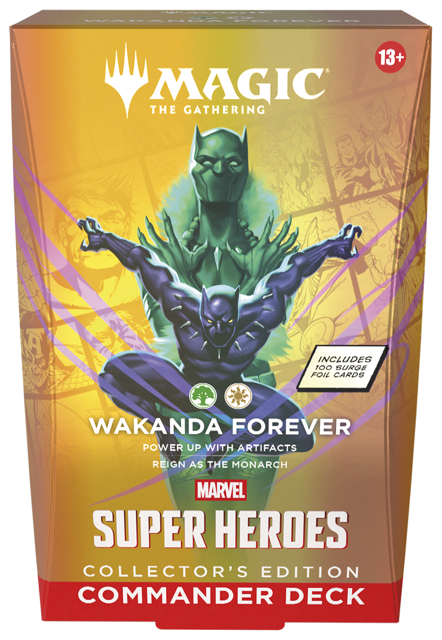 Magic: The Gathering Marvel Super Heroes Collector Edition Commander Deck - Wakanda Foeva