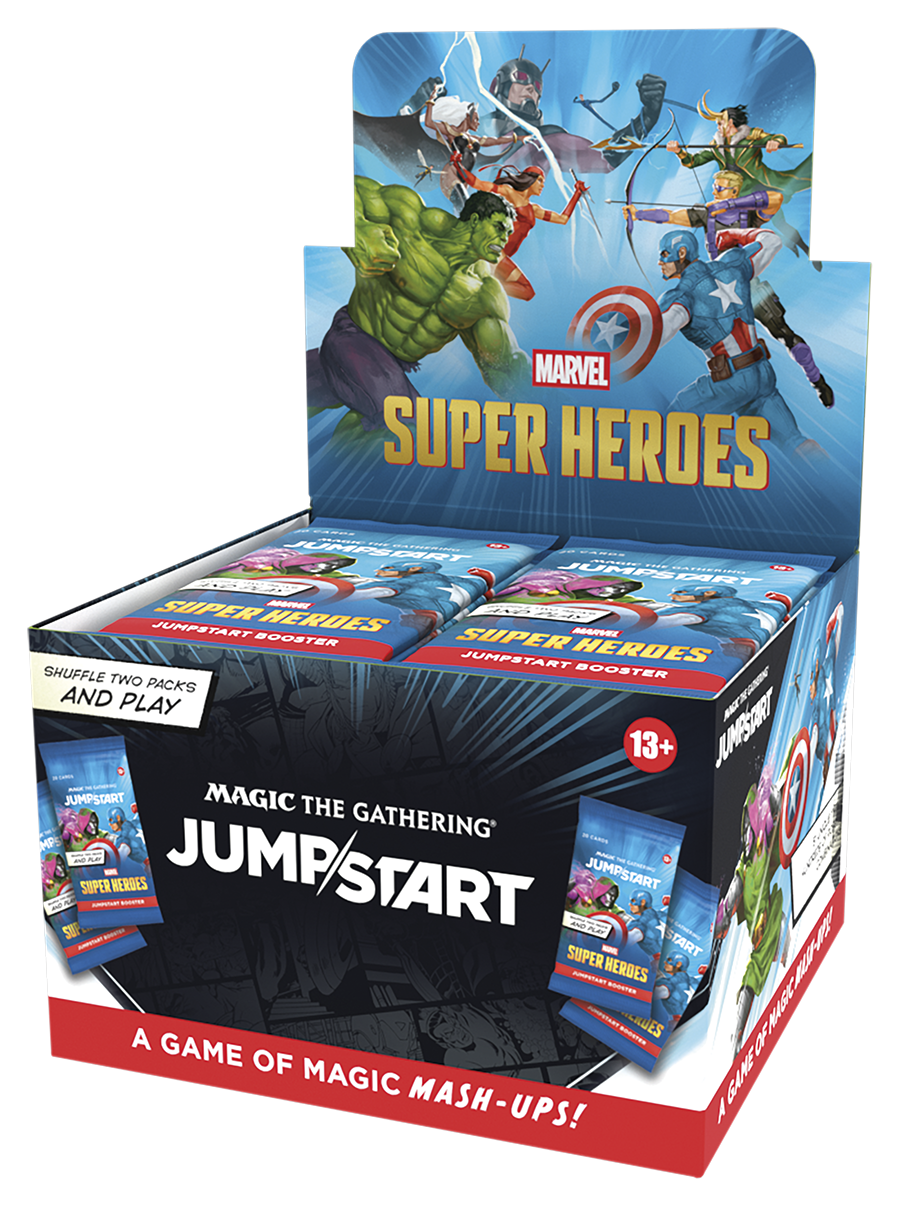 Magic: The Gathering Marvel Super Heroes Jumpstart Booster Box