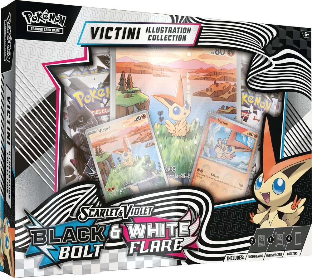 Pokémon - SV: Black Bolt: Unova Victini Illustration Collection