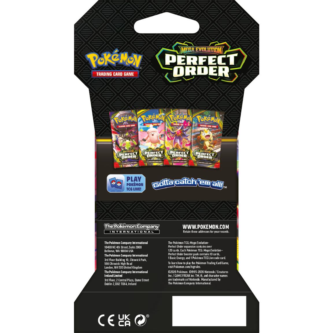 Pokémon Trading Card Game: Perfect Order Sleeved Booster Pack