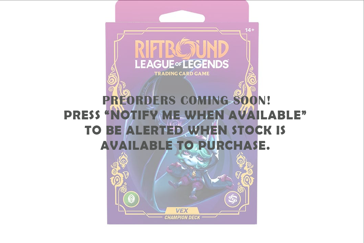 Riftbound - League of Legends TCG: Unleashed Champion Deck: Vex
