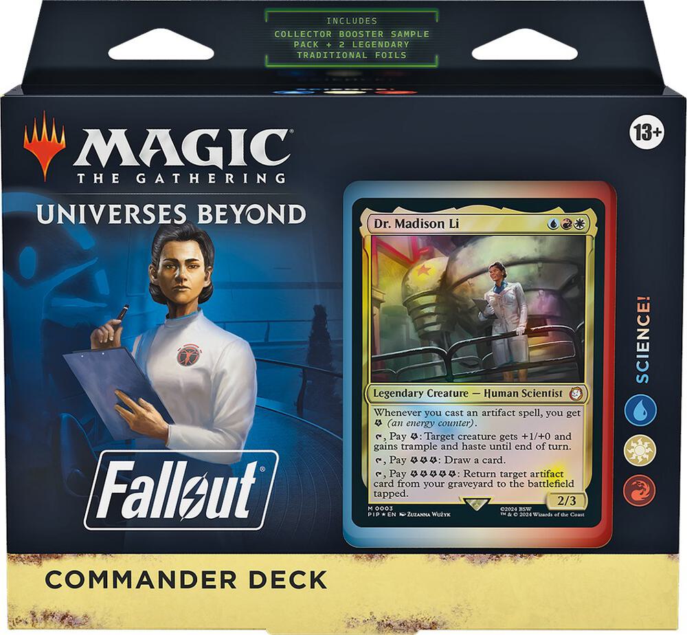 Magic the Gathering: Science! Commander Deck - Universes Beyond: Fallout (PIP)