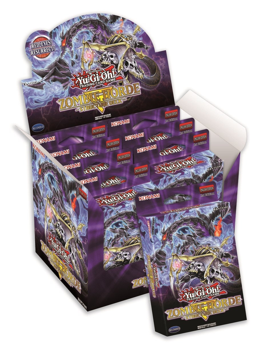 Image for Zombie Horde Structure Deck Display - YuGiOh