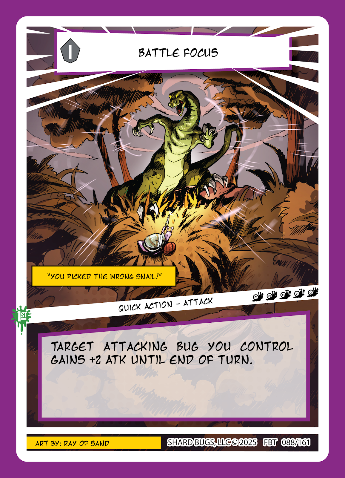 Image for Battle Focus (088/161) (FBT) - Shard Bugs TCG