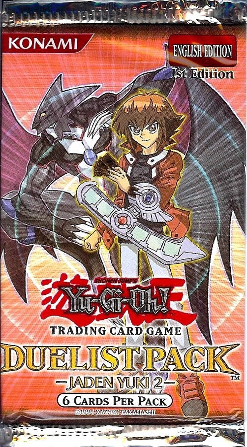 Image for Duelist Pack: Jaden Yuki 2 Booster Pack [1st Edition] - YuGiOh