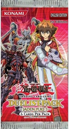 Image for Duelist Pack: Jaden Yuki 3 Booster Pack [1st Edition] - YuGiOh