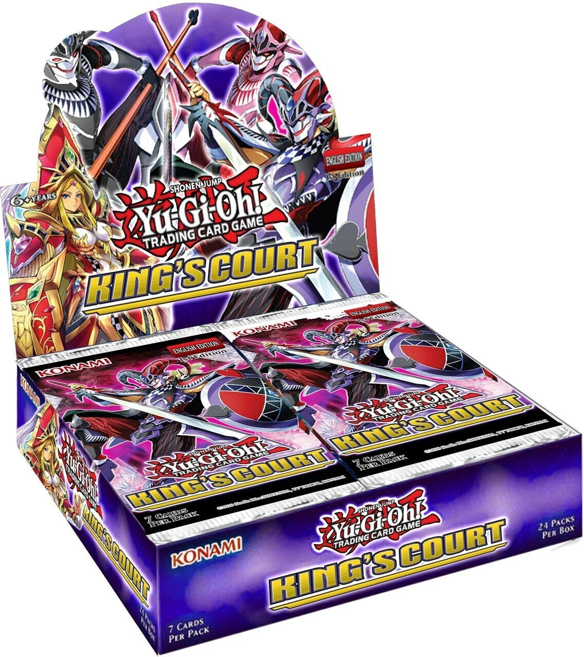 Image for King's Court Booster Box [1st Edition] - YuGiOh