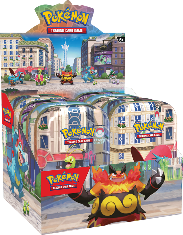 Pokemon Pokémon - Lumiose City - Mini Tin - Display Of 10