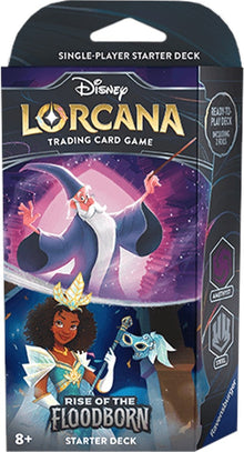 Image for Disney Lorcana: Rise of the Floodborn Starter Deck (Amethyst & Steel) - Disney Lorcana