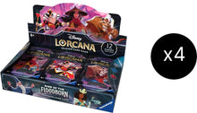 Image for Disney Lorcana: Rise of the Floodborn Booster Box Case - Disney Lorcana
