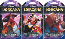 Image for Disney Lorcana: Rise of the Floodborn Sleeved Booster Pack Art Bundle [Set of 3] - Disney Lorcana