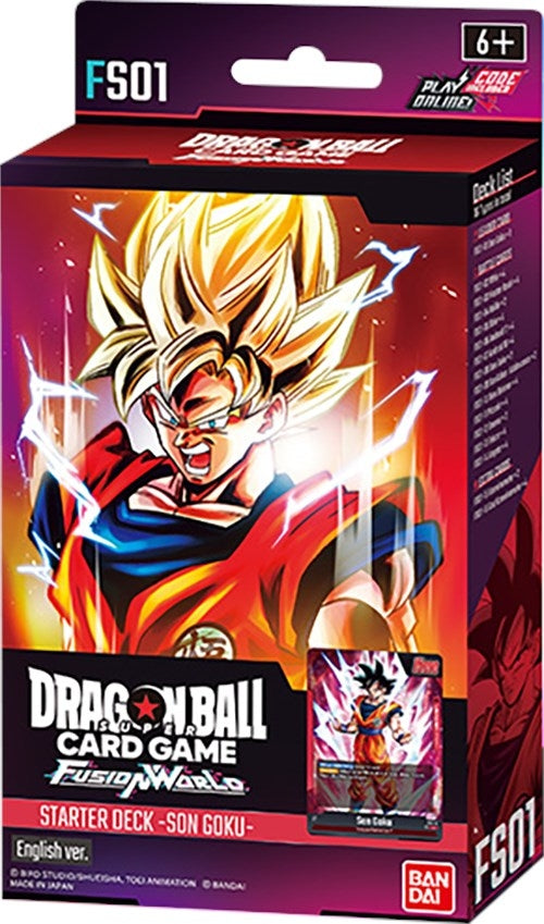 Image for Starter Deck 1: Son Goku - Dragon Ball Super: Fusion World