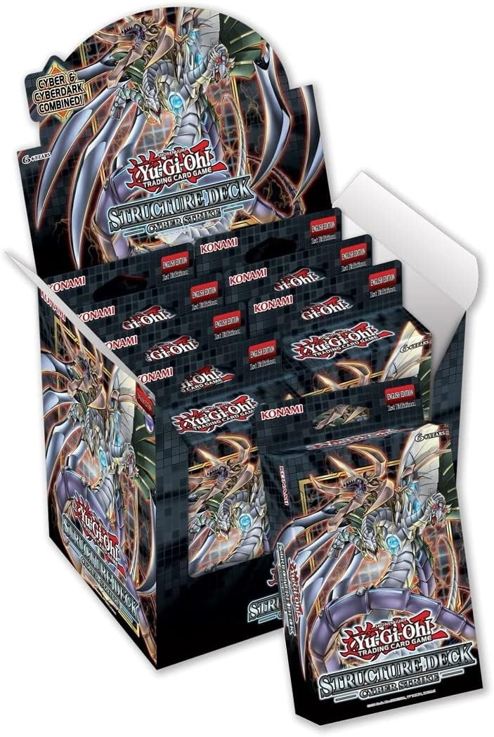 Image for Cyber Strike Structure Deck Display [1st Edition] - YuGiOh