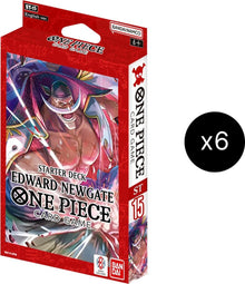 Image for Starter Deck 15: RED Edward.Newgate Display - One Piece Card Game