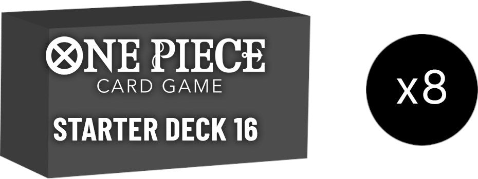 Image for Starter Deck 16: GREEN Uta Display Case - One Piece Card Game