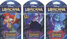 Image for Disney Lorcana: Ursula's Return Sleeved Booster Pack Art Bundle [Set of 3] - Disney Lorcana