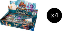 Image for Disney Lorcana: Azurite Sea Booster Box Case - Disney Lorcana
