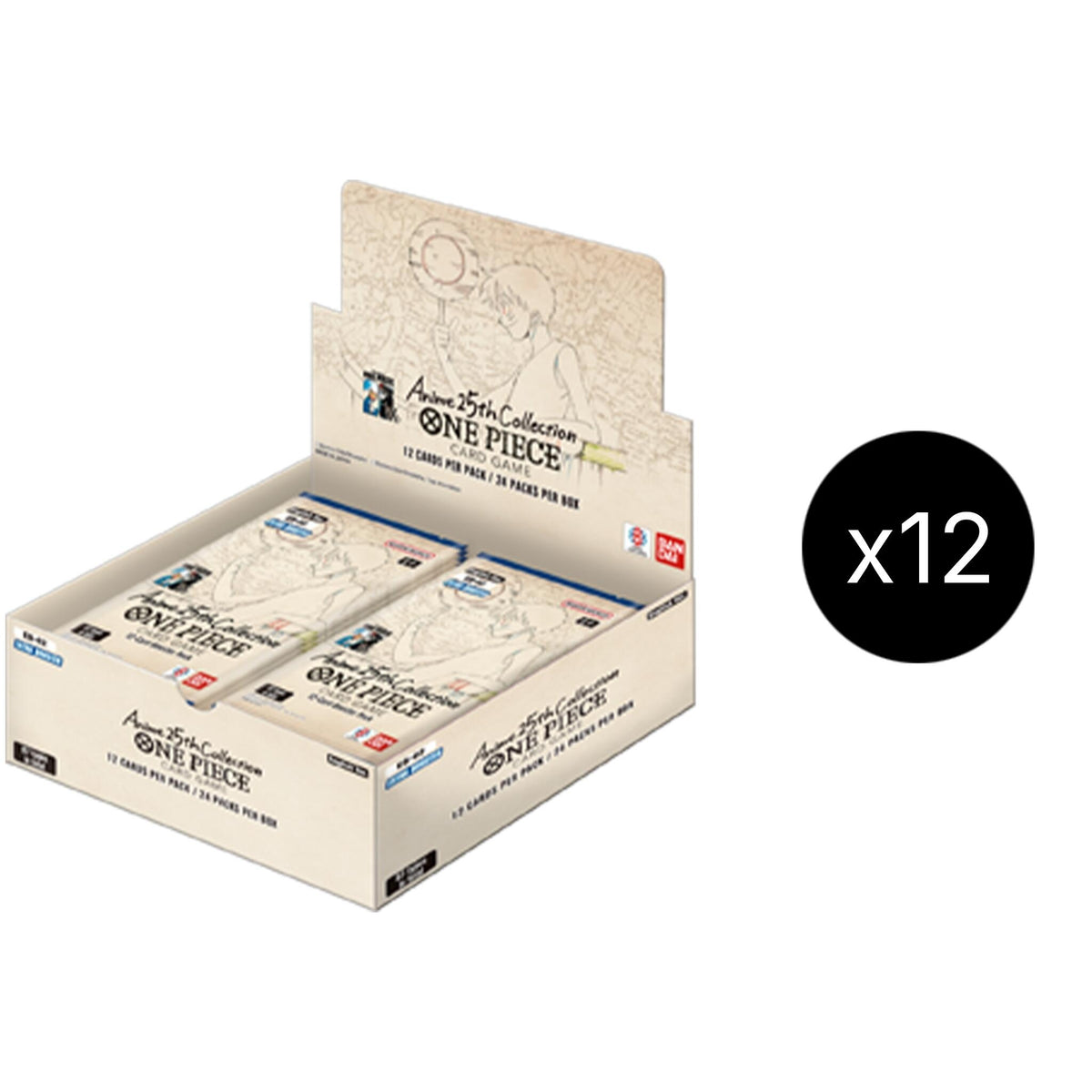 Image for Extra Booster: Anime 25th Collection Box Case - One Piece Card Game