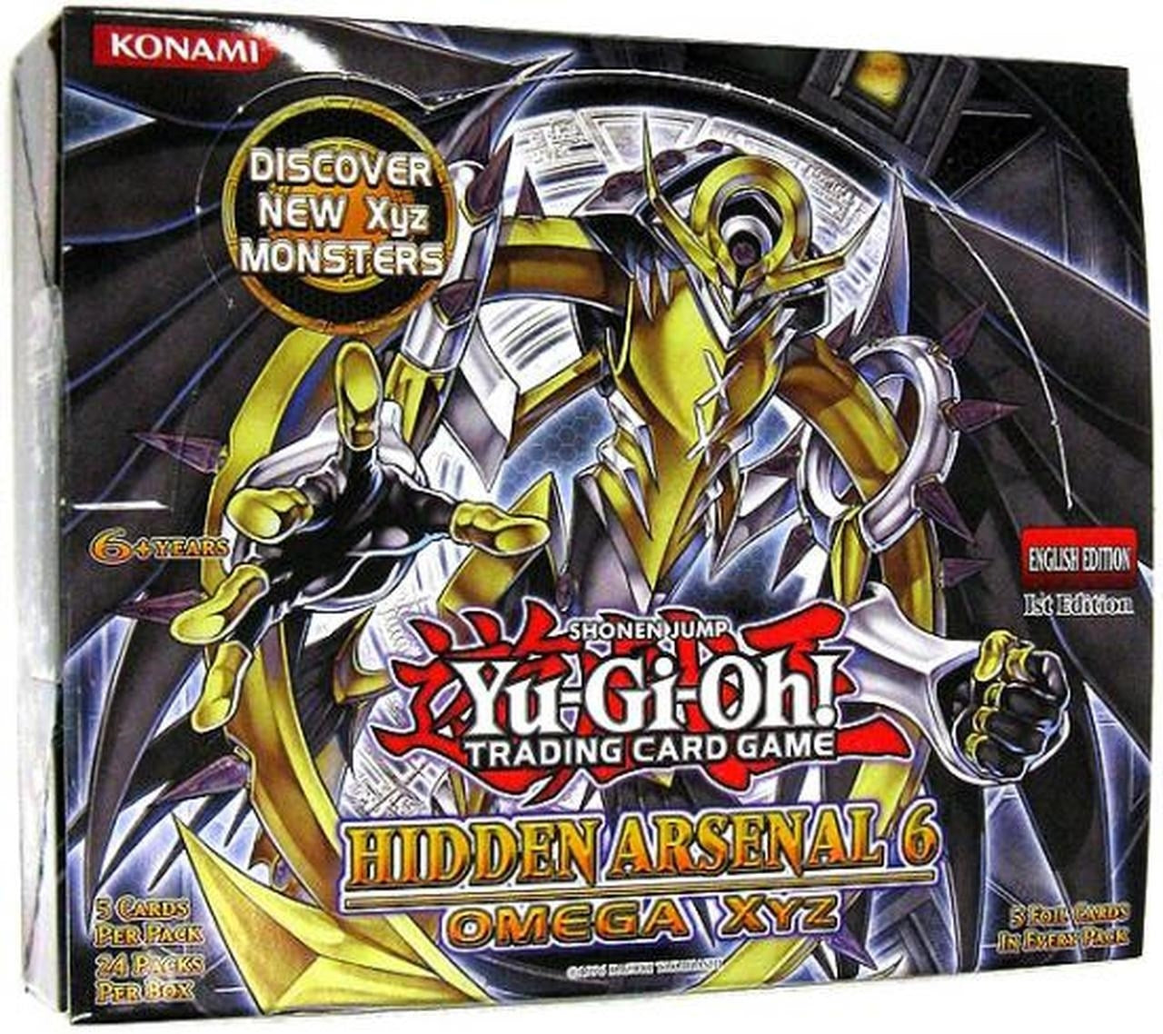 Image for Hidden Arsenal 6: Omega Xyz - Booster Box [1st Edition] - YuGiOh