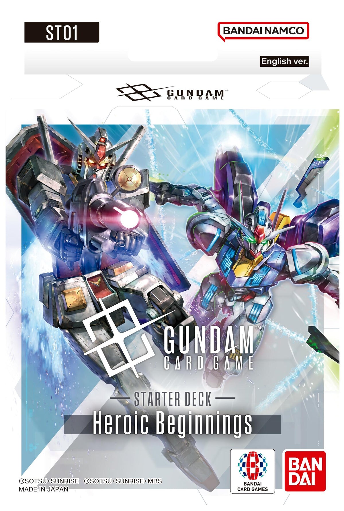 Image for Starter Deck 01: Heroic Beginnings - Gundam Card Game