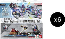 Image for Starter Deck 01: Heroic Beginnings - Gundam Assemble Starter Set Display - Gundam Card Game