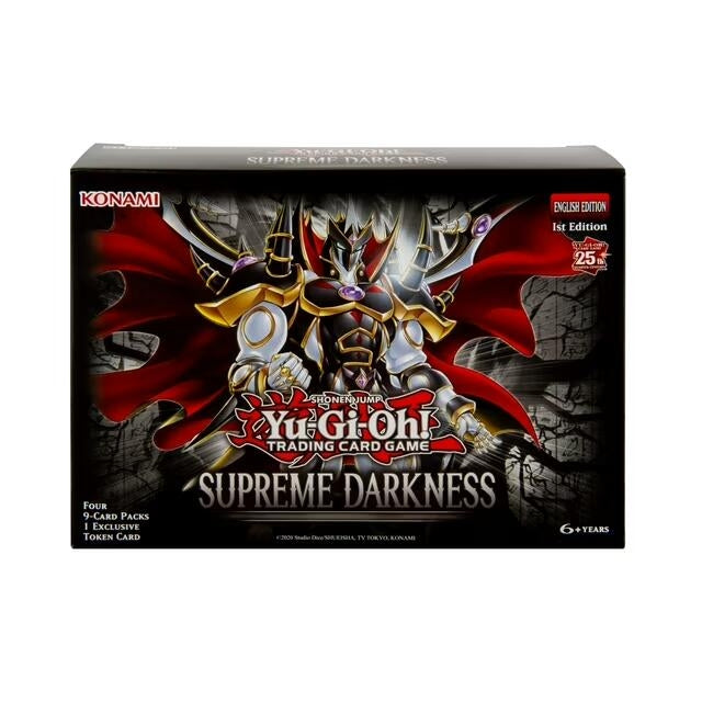 Image for Supreme Darkness Booster Box [1st Edition] Mini Box (Retail Exclusive) - YuGiOh