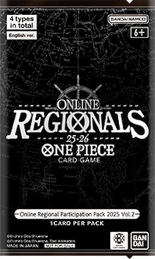 Image for Online Regional Participation Pack 2025 Vol.2 - One Piece Card Game
