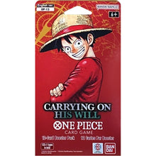 Image for Carrying On His Will Sleeved Booster Pack - One Piece Card Game