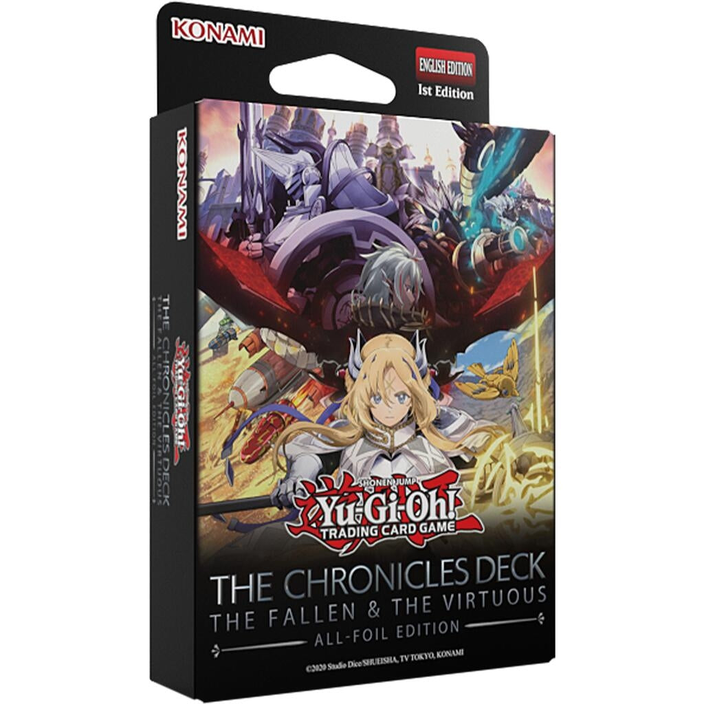 Image for THE CHRONICLES DECK: The Fallen & the Virtuous (All-Foil Edition) Deck - YuGiOh