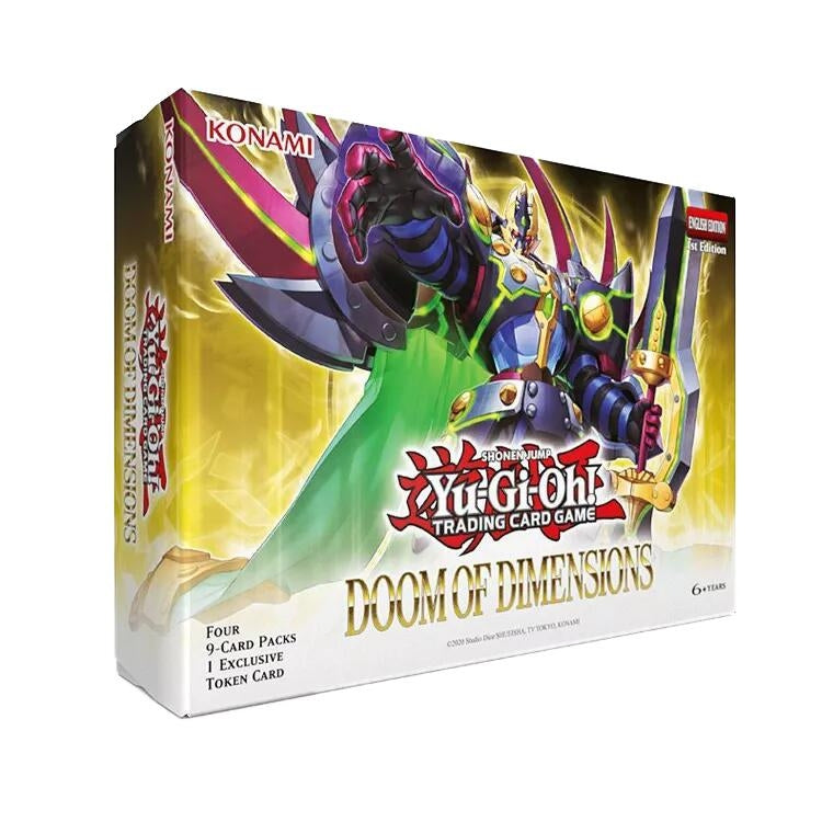 Image for Doom of Dimensions Booster Box [1st Edition] Mini Box (Retail Exclusive) - YuGiOh