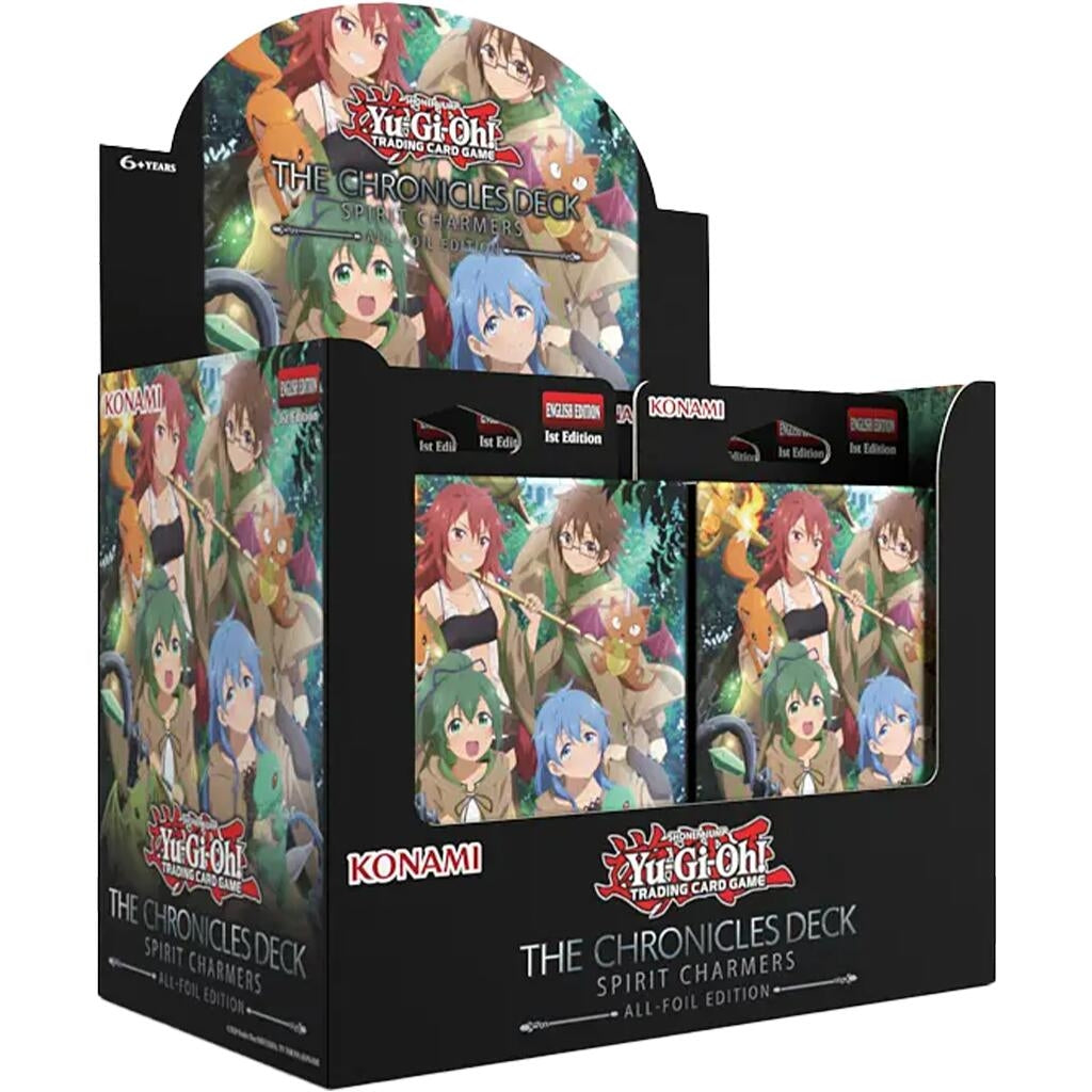 Image for THE CHRONICLES DECK: Spirit Charmers (All-Foil Edition) Deck Display - YuGiOh