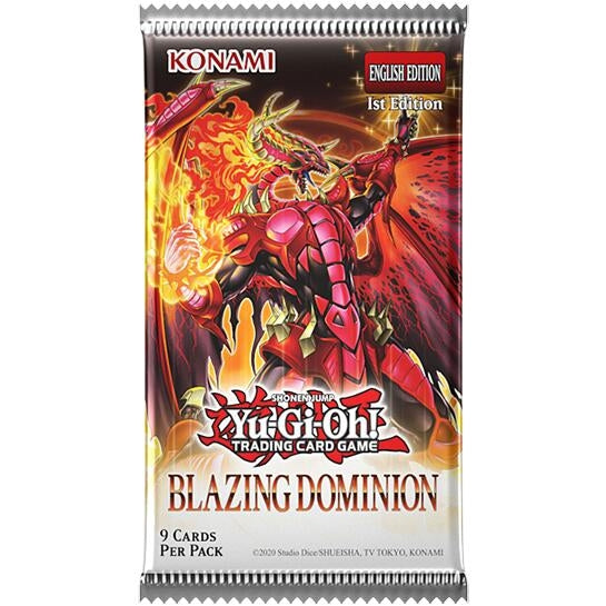 Image for Blazing Dominion Booster Pack [1st Edition] - YuGiOh