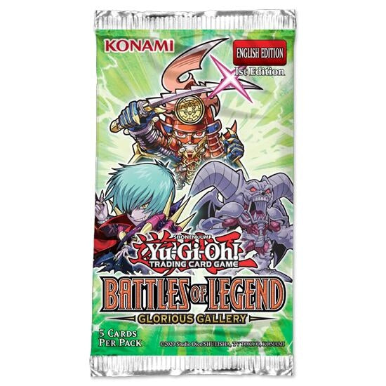Image for Battles of Legend: Glorious Gallery Booster Pack [1st Edition] - YuGiOh