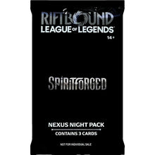 Image for Spiritforged - Nexus Night Promo Pack - Riftbound: League of Legends Trading Card Game