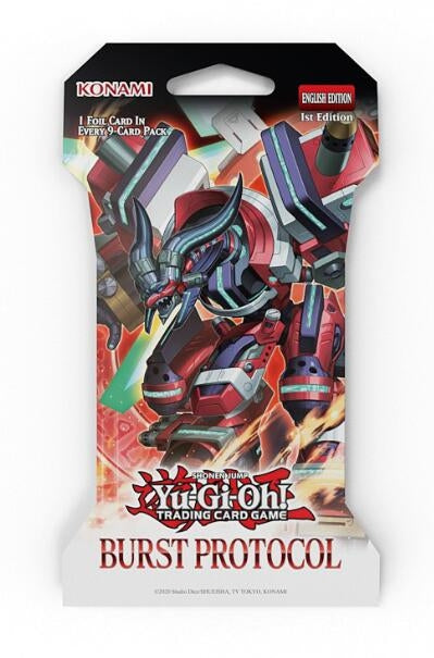 Image for Burst Protocol Sleeved Booster Pack - YuGiOh