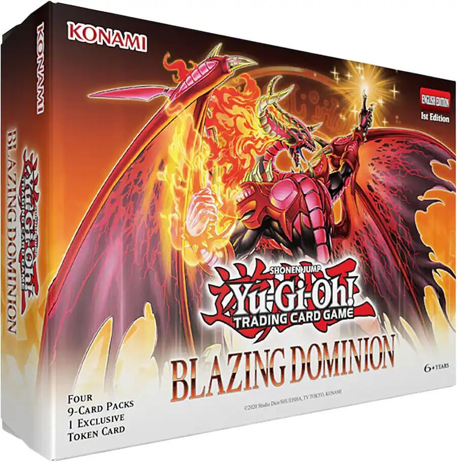 Image for Blazing Dominion Mini Booster Box (Retail Exclusive) - YuGiOh
