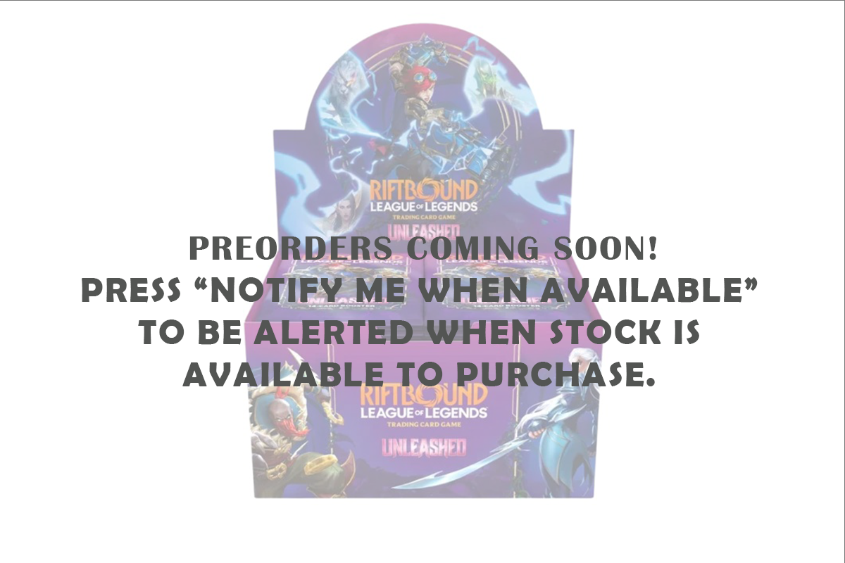 Riftbound - League of Legends TCG: Unleashed Booster Display