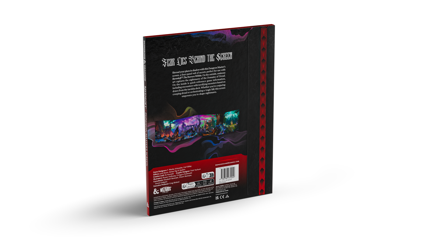 Dungeons & Dragons Ravenloft: Horrors Within Dungeon Master's Screen