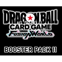 Dragon Ball Super Card Game - Fusion World: FB11 Crisis-Awakened Saiyan Power Booster Display