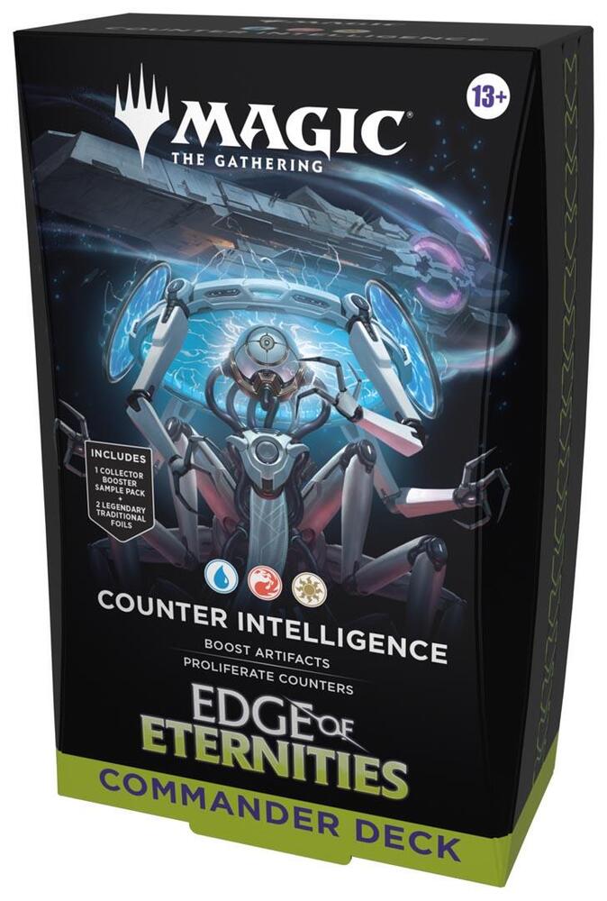 Magic The Gathering: Edge of Eternities(EOE) Commander Deck - Counter Intelligence