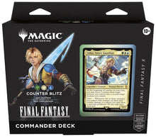 Magic The Gathering: FINAL FANTASY Commander Deck - FINAL FANTASY X Counter Blitz - (FIC)