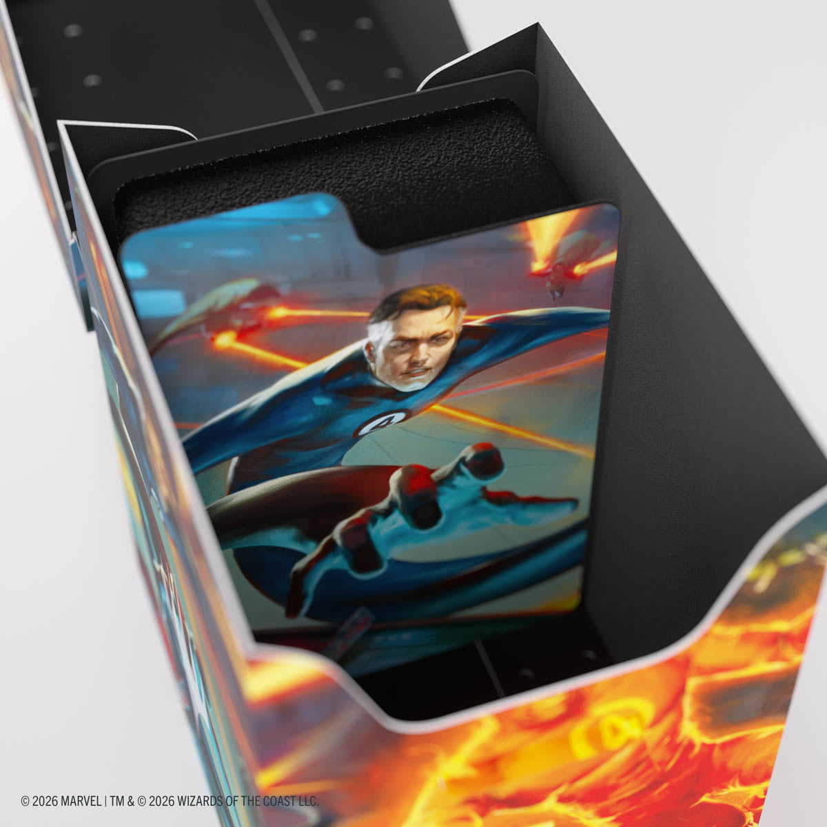 Gamegenic Soft Dynacrate 100+ XL Deck Box - MTG Marvel Super Heroes: Fantastic Four Unleashed