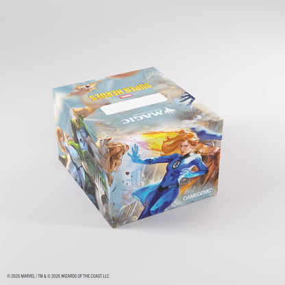 Gamegenic Soft Crate 100+ XL Sideloading Deck Box - MTG Marvel Super Heroes: The Fantastic Four / Go Nuts!